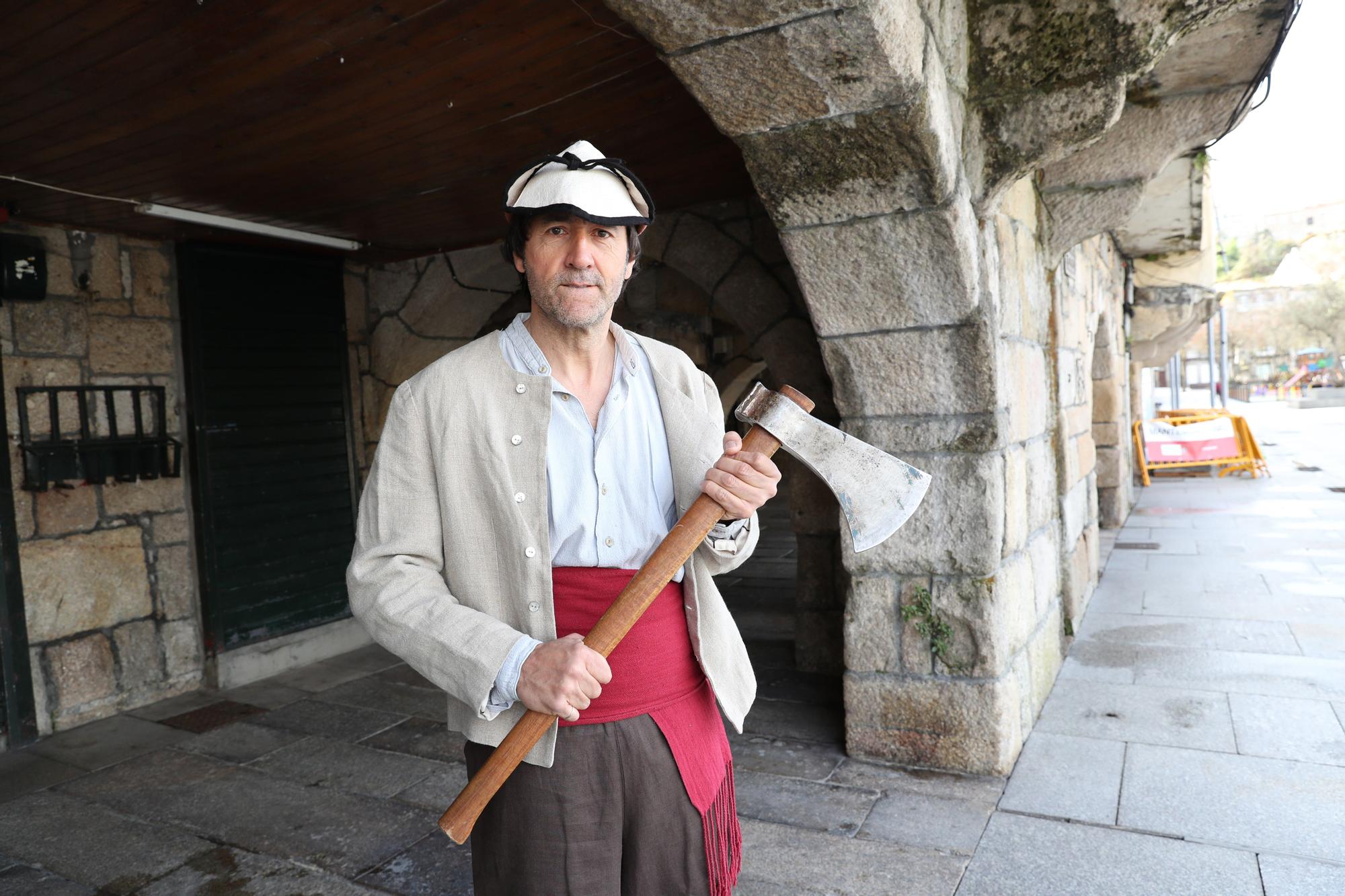 Los portagonistas de la Reconquista de Vigo: Carolo