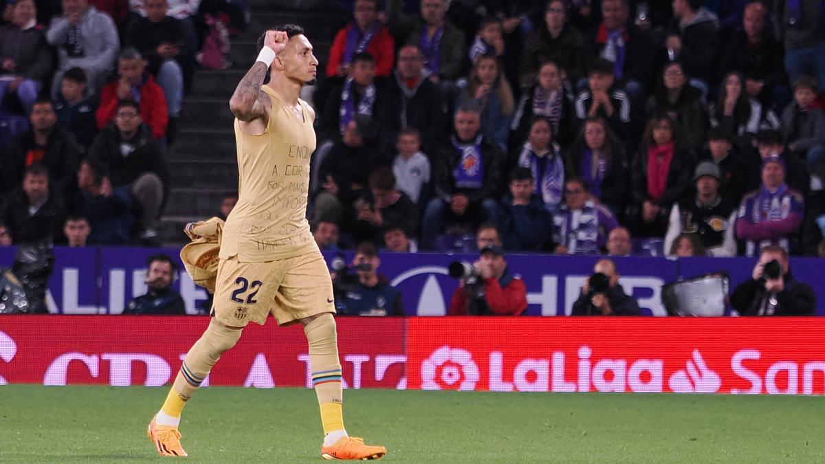 El delantero del FC Barcelona Raphinha. El delantero del FC Barcelona Raphinha.