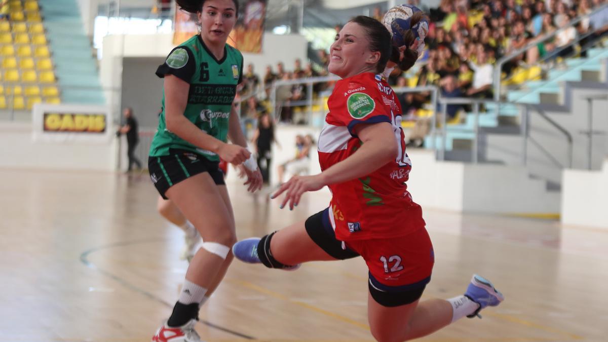 Angela Nieto, en un partido contra el Beti-Onak.