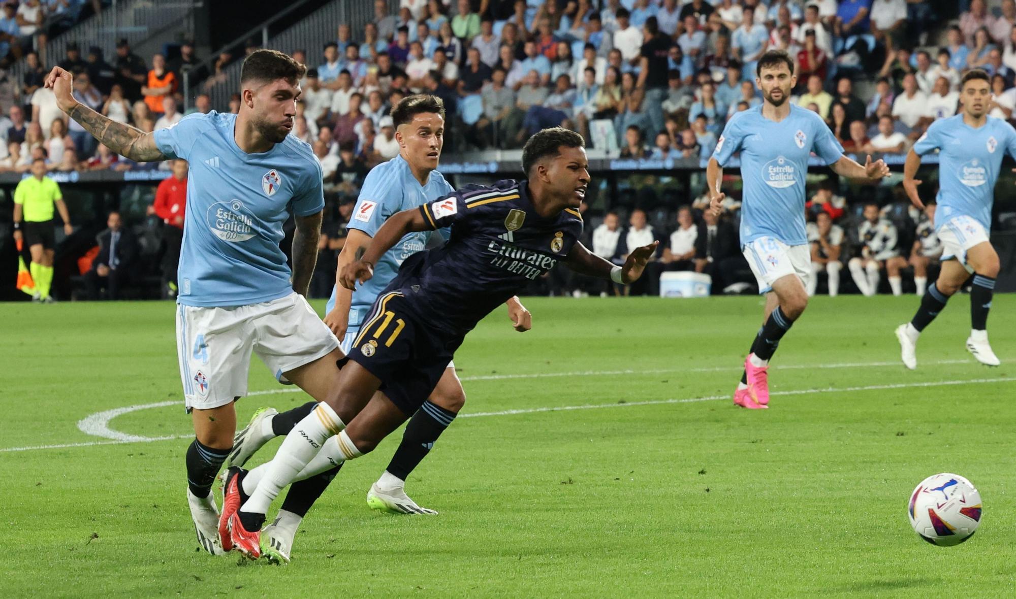 Las mejores imágenes del Celta - Real Madrid