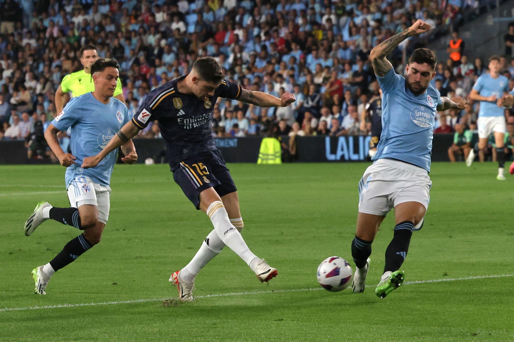 Las mejores imágenes del Celta - Real Madrid