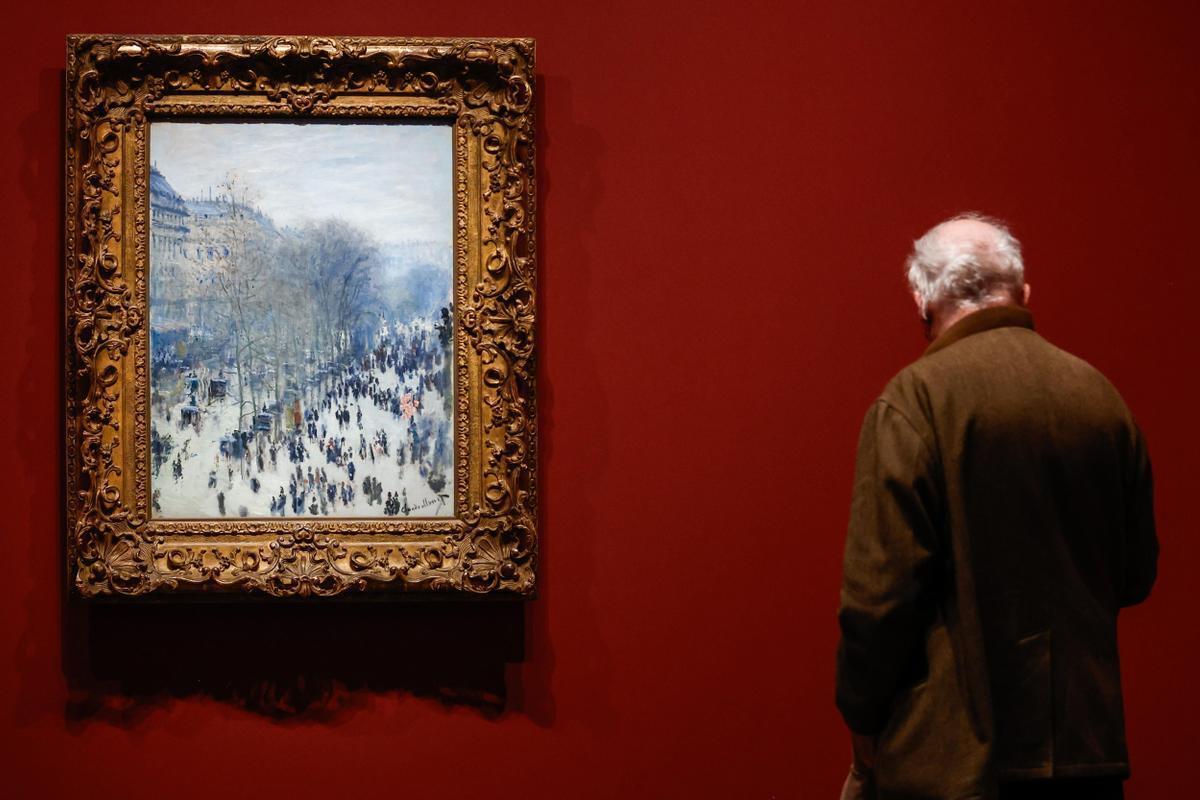 'Boulevard des Capucines' de Claude Monet, una de las joyas de la exposición.