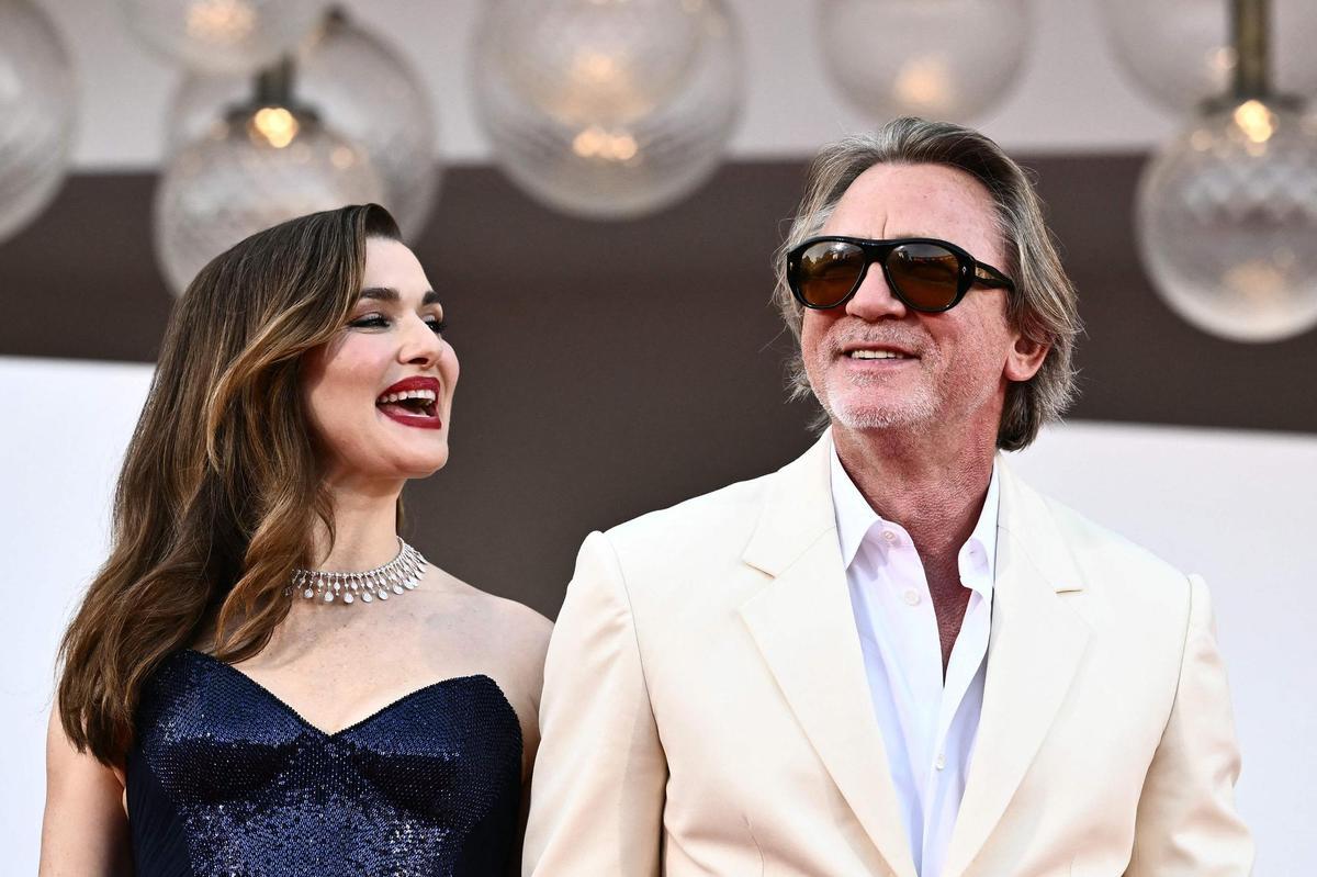 Daniel Craig y Rachel Weisz en Venecia.