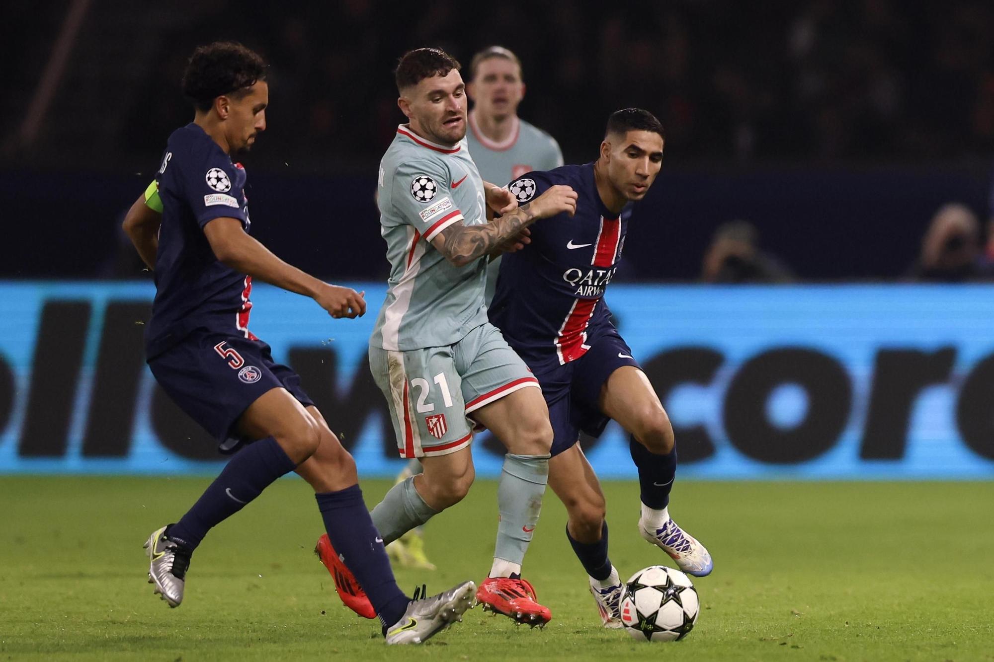 Champions League: PSG - Atlético de Madrid