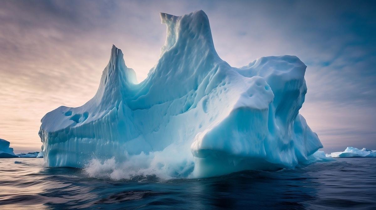Un iceberg.