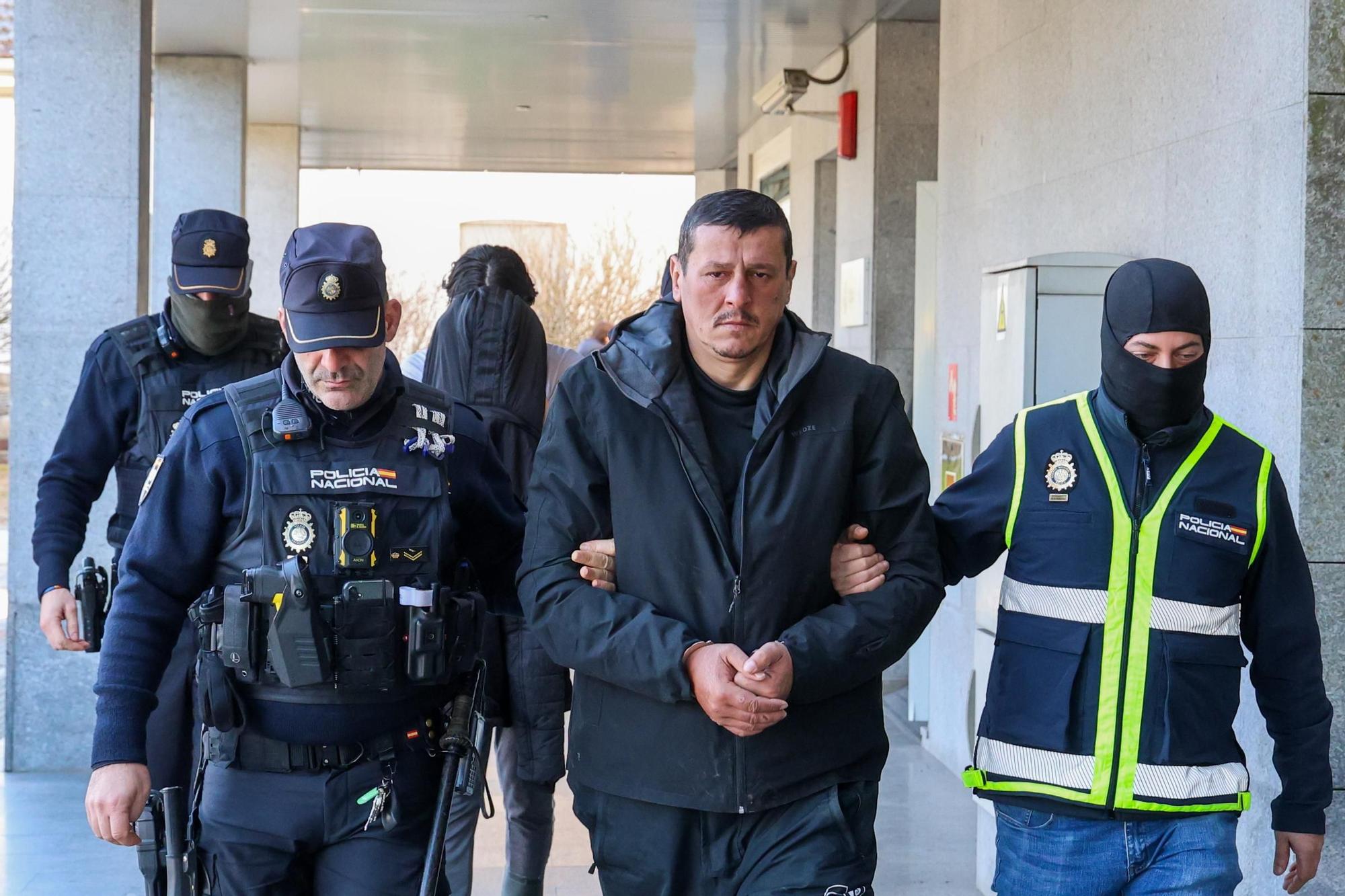 Los detenidos en Vilanova del grupo narco albanés pasan a disposición judicial