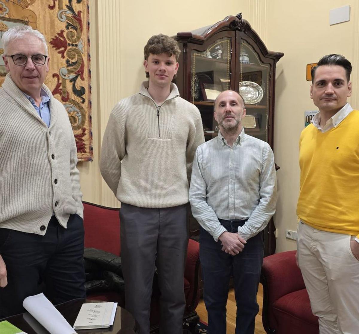 A. De Paula, Milan Holla, Pérez Jácome y Fran Lorenzo. |  FdV