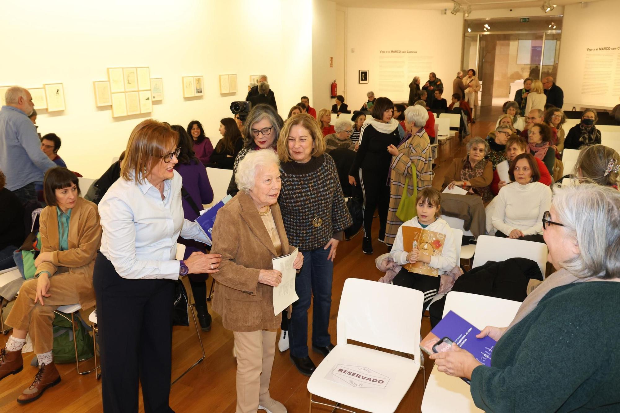Homenaxe do Consello da Cultura Galega á escritora María Xosé Queizán