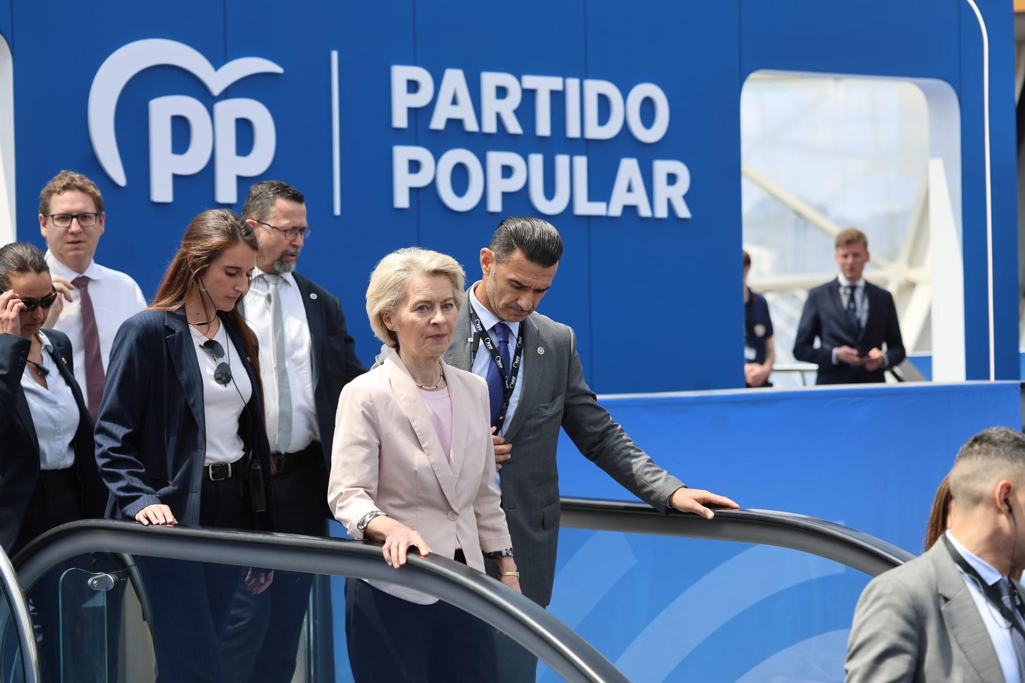 La primera jornada del congreso del PPE en València, en imágenes
