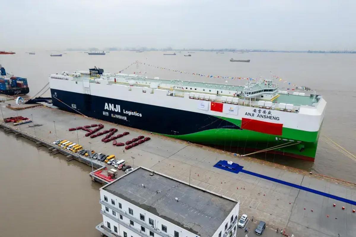 MG estrena el barco portavehículos más grande del mundo