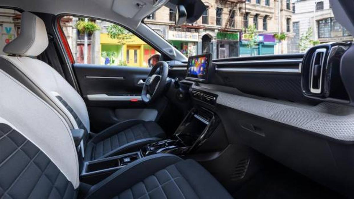 El diseño interior del Citroën ë-C3