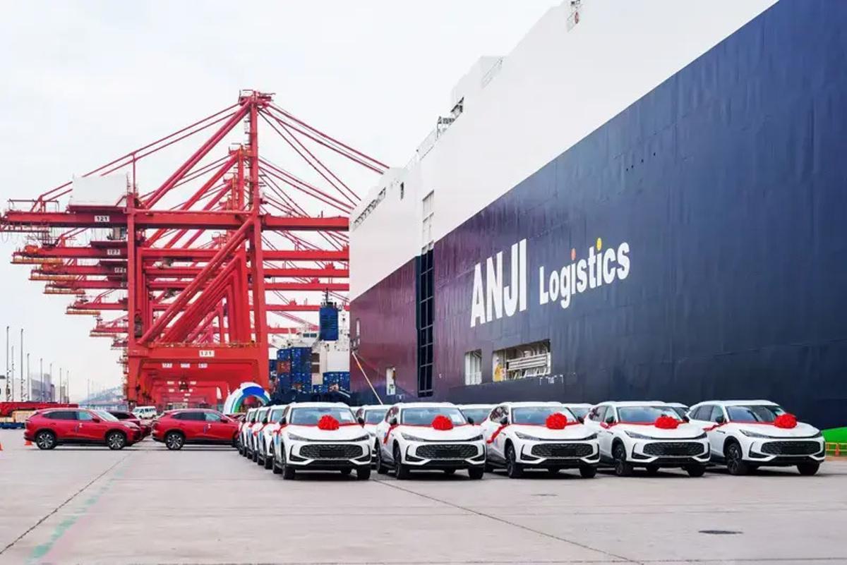 MG estrena el barco portavehículos más grande del mundo