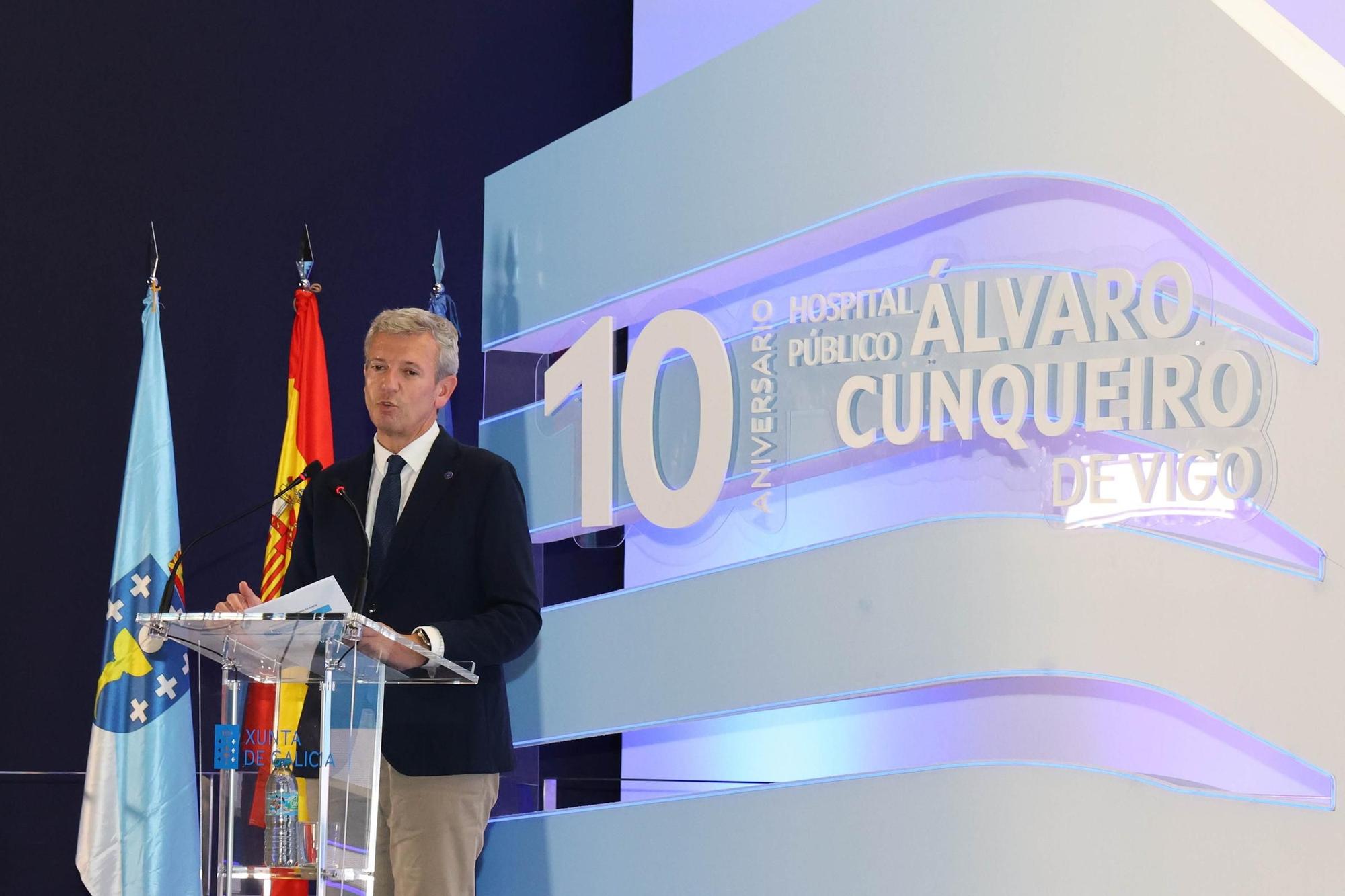 El décimo aniversario del Hospital Álvaro Cunqueiro, en imágenes