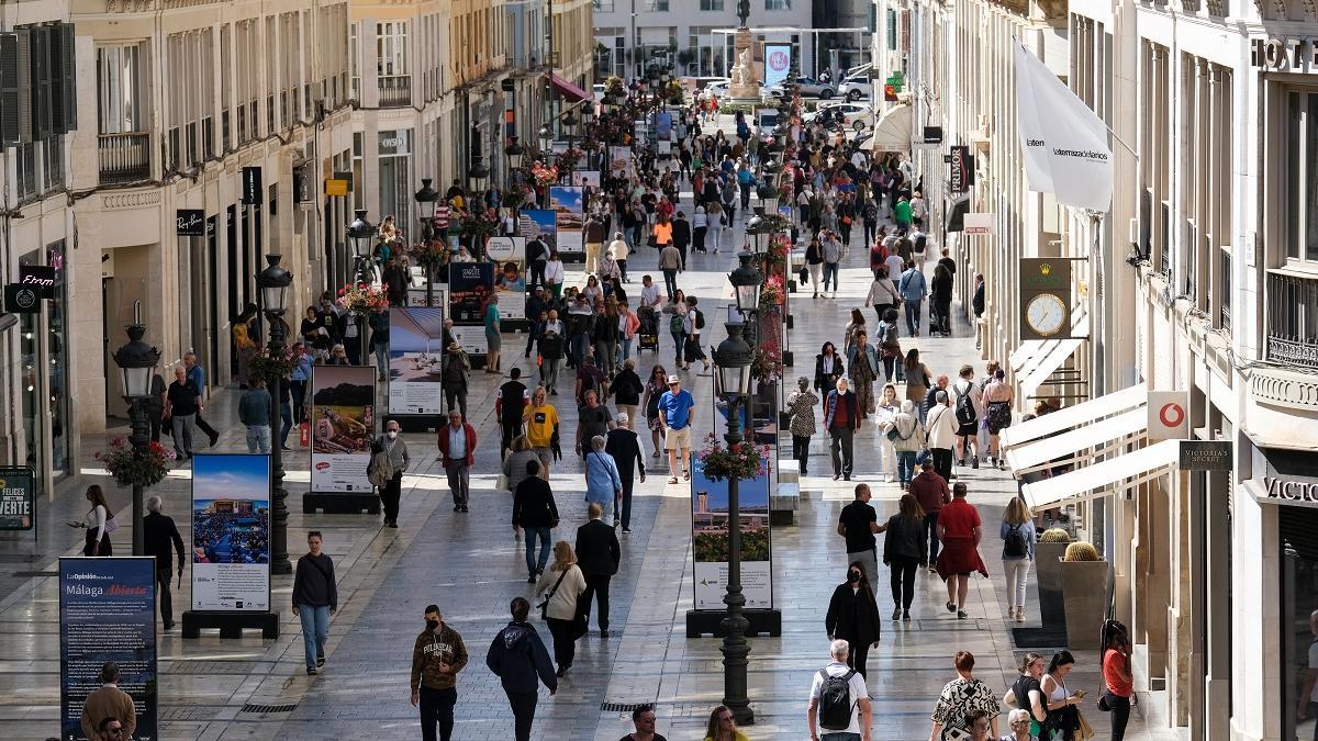 Calle Larios de Málaga.