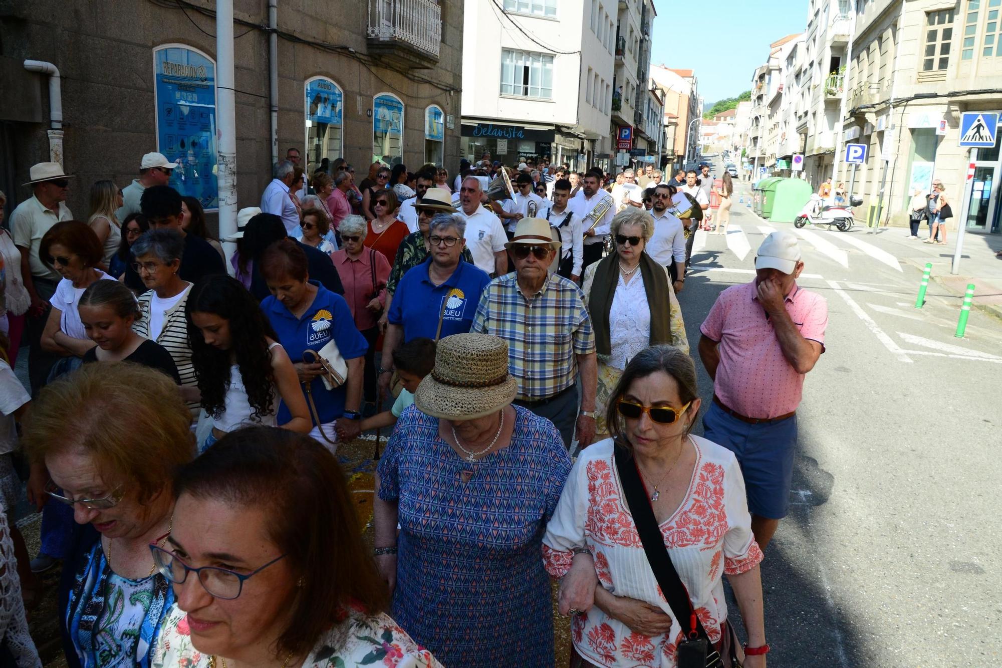 La procesión del Corpus en Bueu