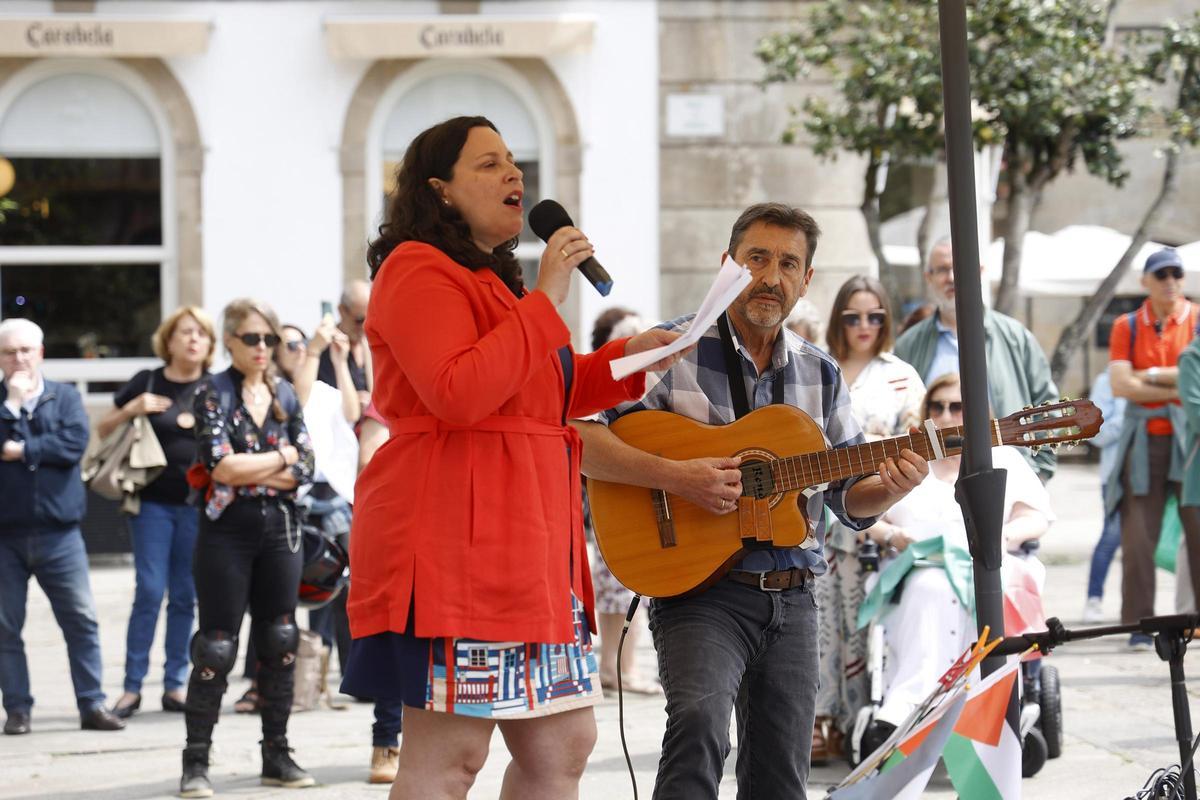 El acto también incluyó interpretaciones musicales.