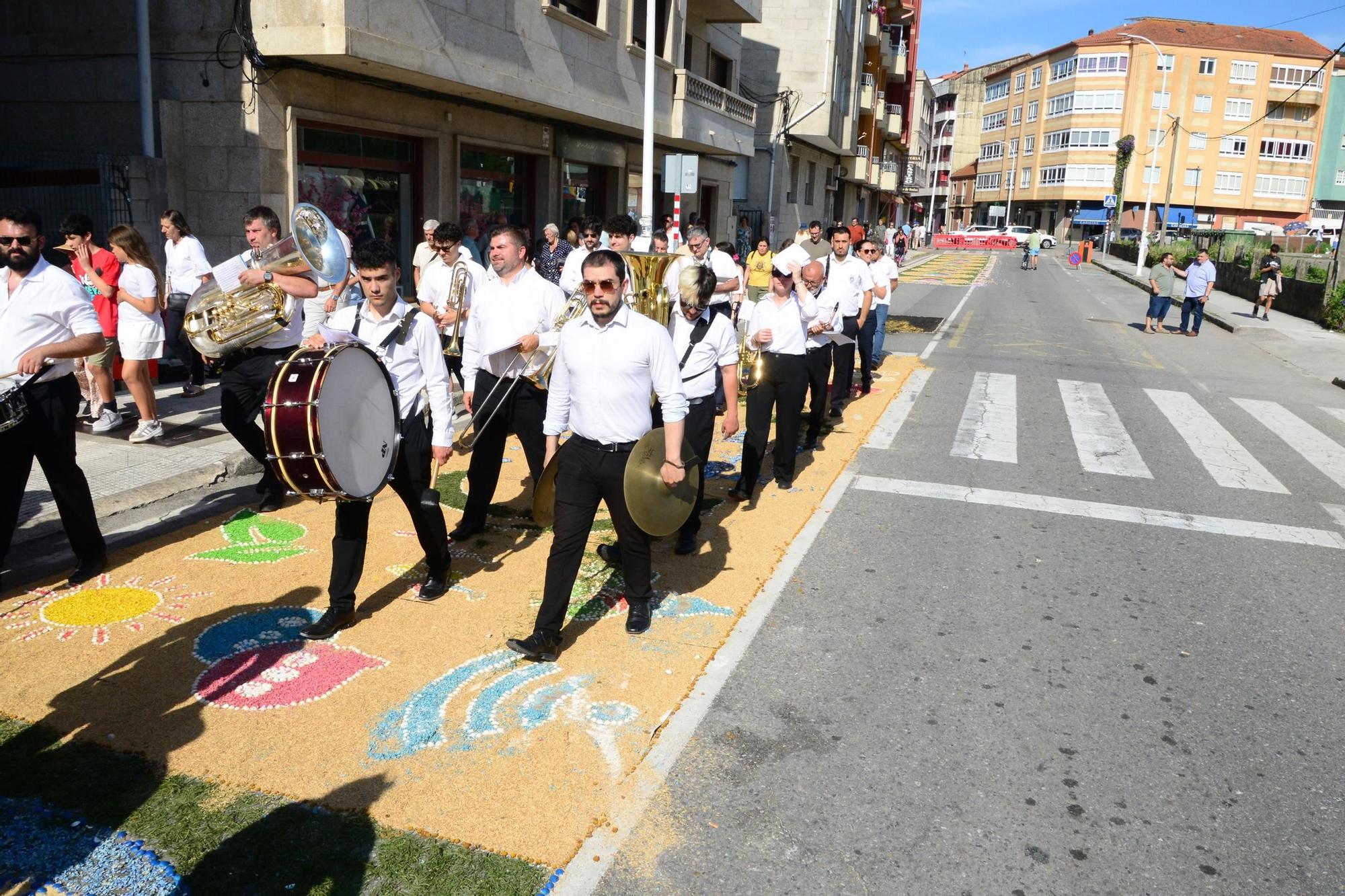 La procesión del Corpus en Bueu