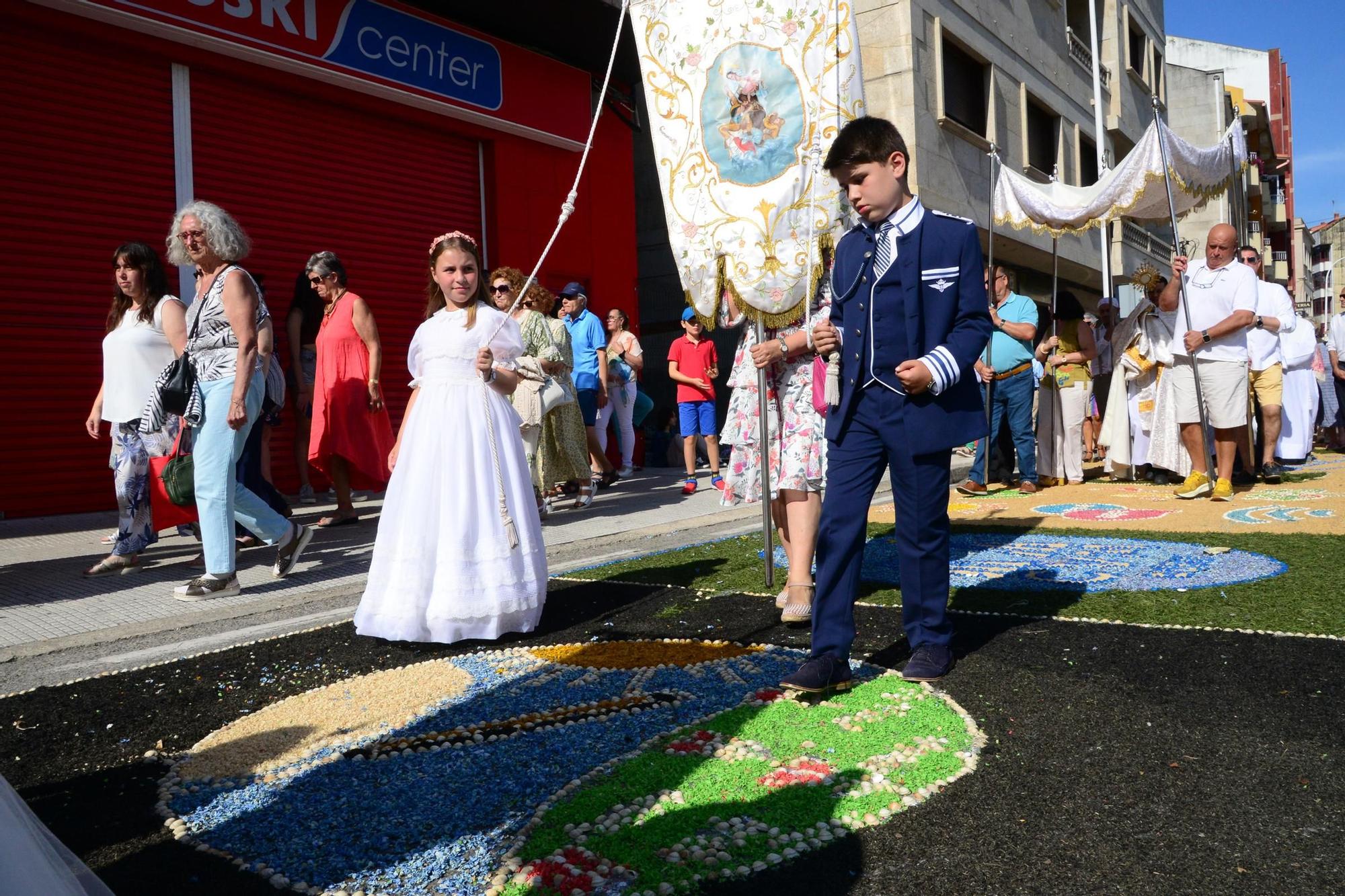 La procesión del Corpus en Bueu