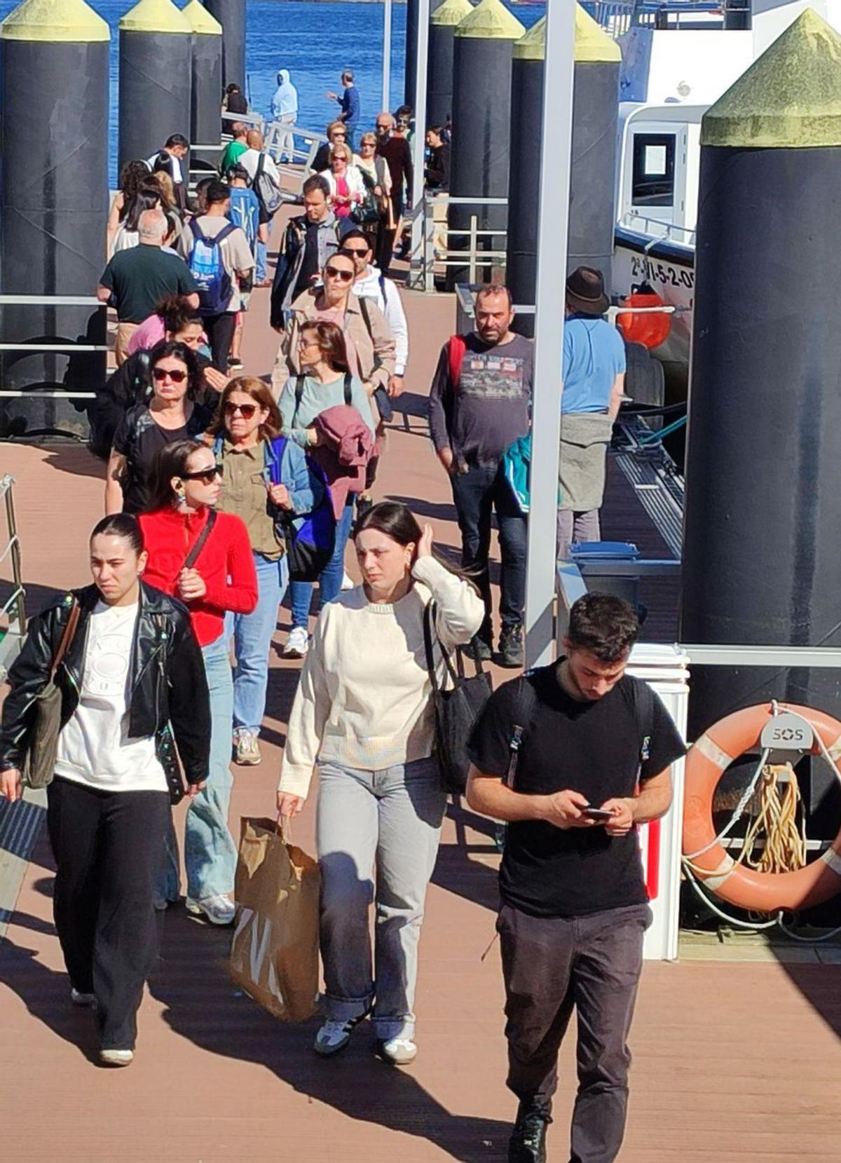 Estación marítima de Cangas. |