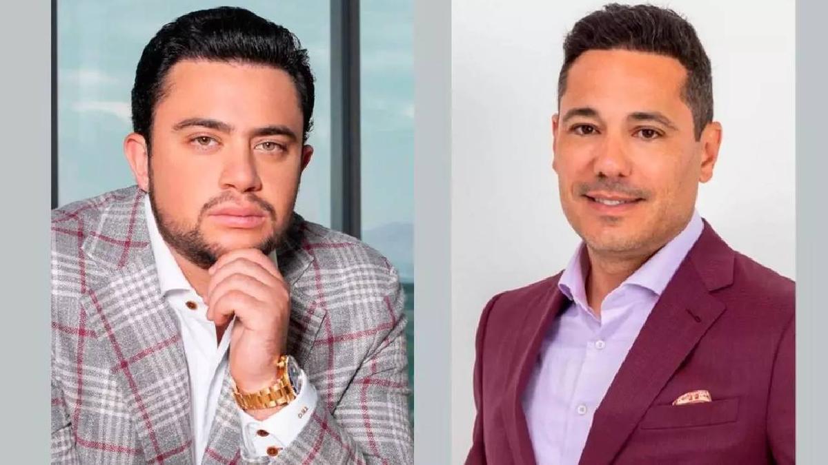 Los fundadores de FX Winning, David Merino (d) y Teo Zúñiga.