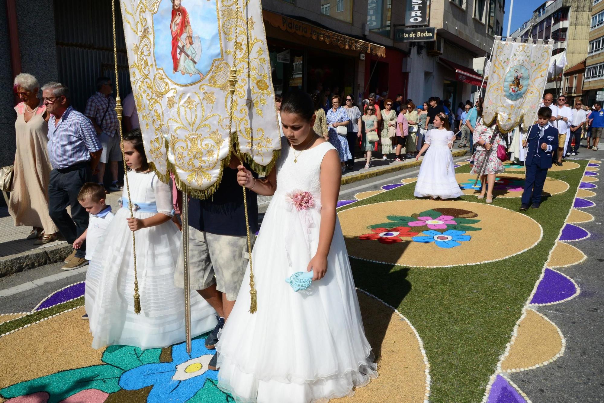 La procesión del Corpus en Bueu