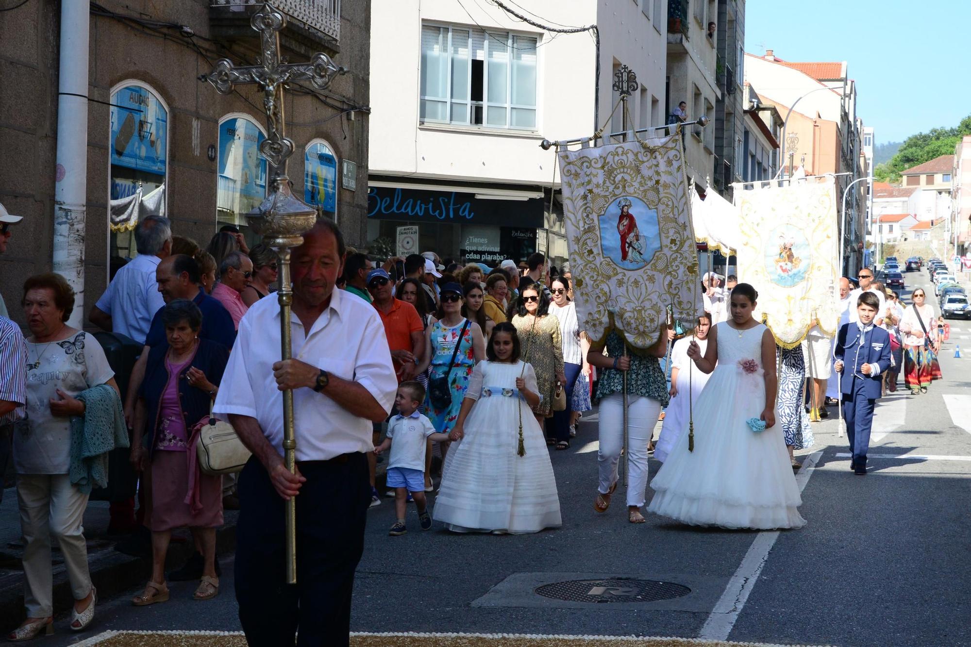 La procesión del Corpus en Bueu
