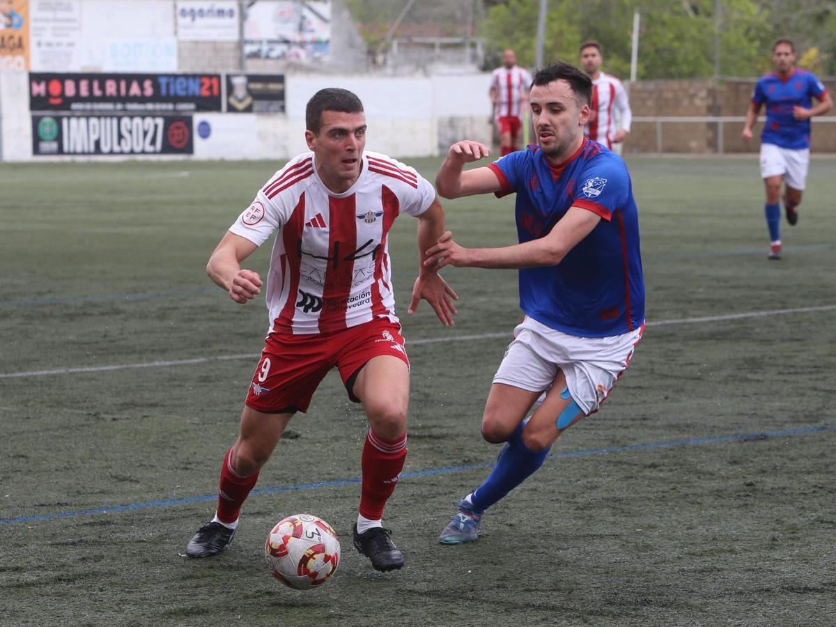 Manufre cumplirá su tercera temporada en el primer equipo del Alondras.