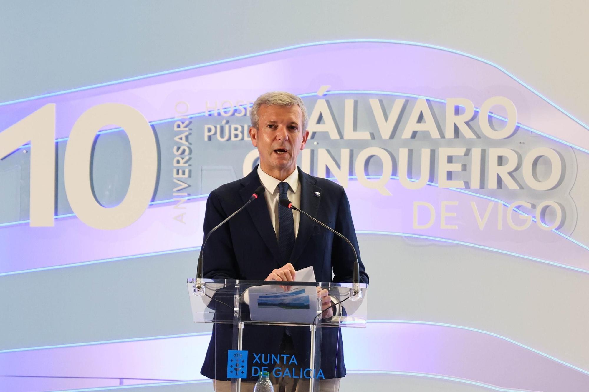 El décimo aniversario del Hospital Álvaro Cunqueiro, en imágenes