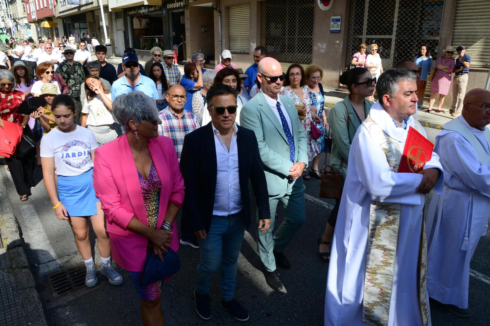 La procesión del Corpus en Bueu