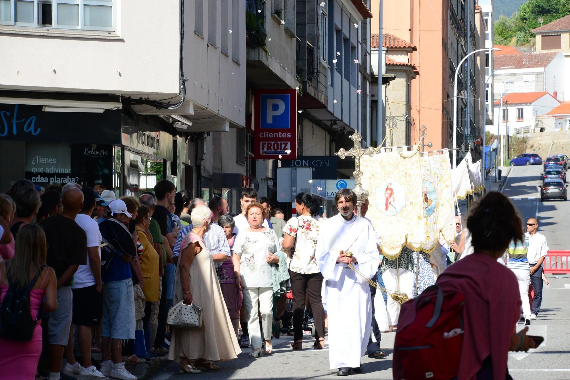 La procesión del Corpus en Bueu