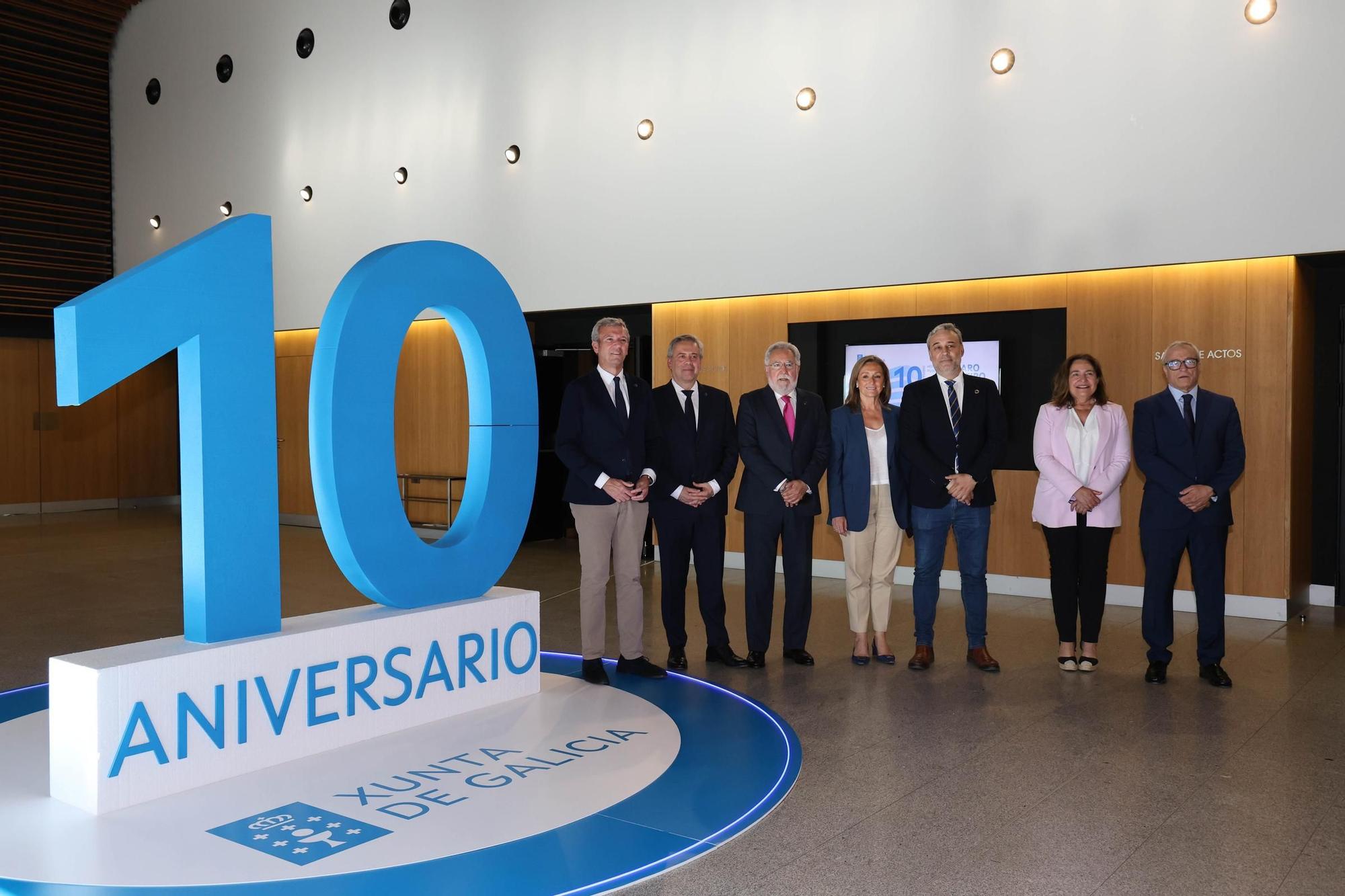 El décimo aniversario del Hospital Álvaro Cunqueiro, en imágenes