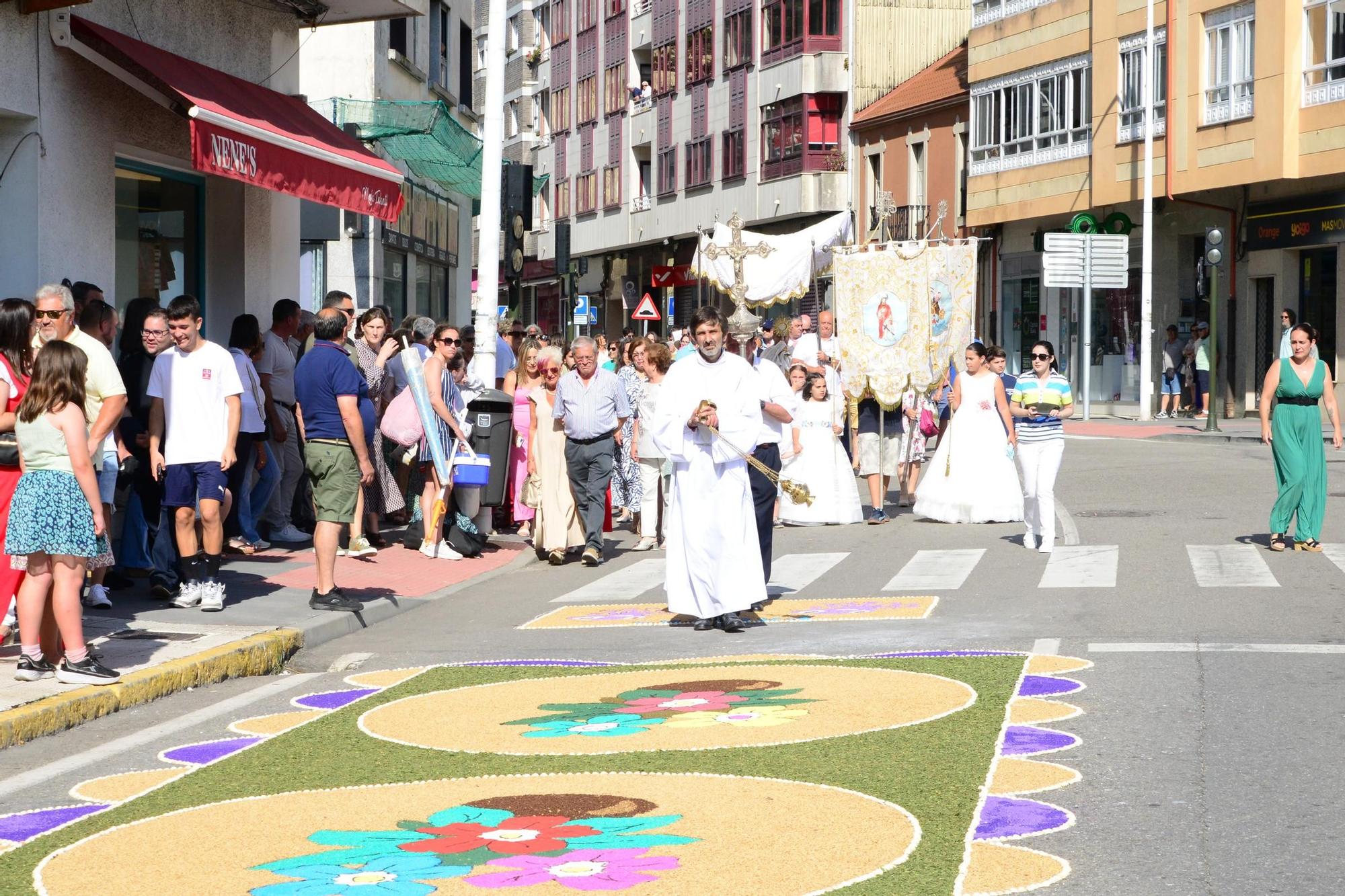 La procesión del Corpus en Bueu
