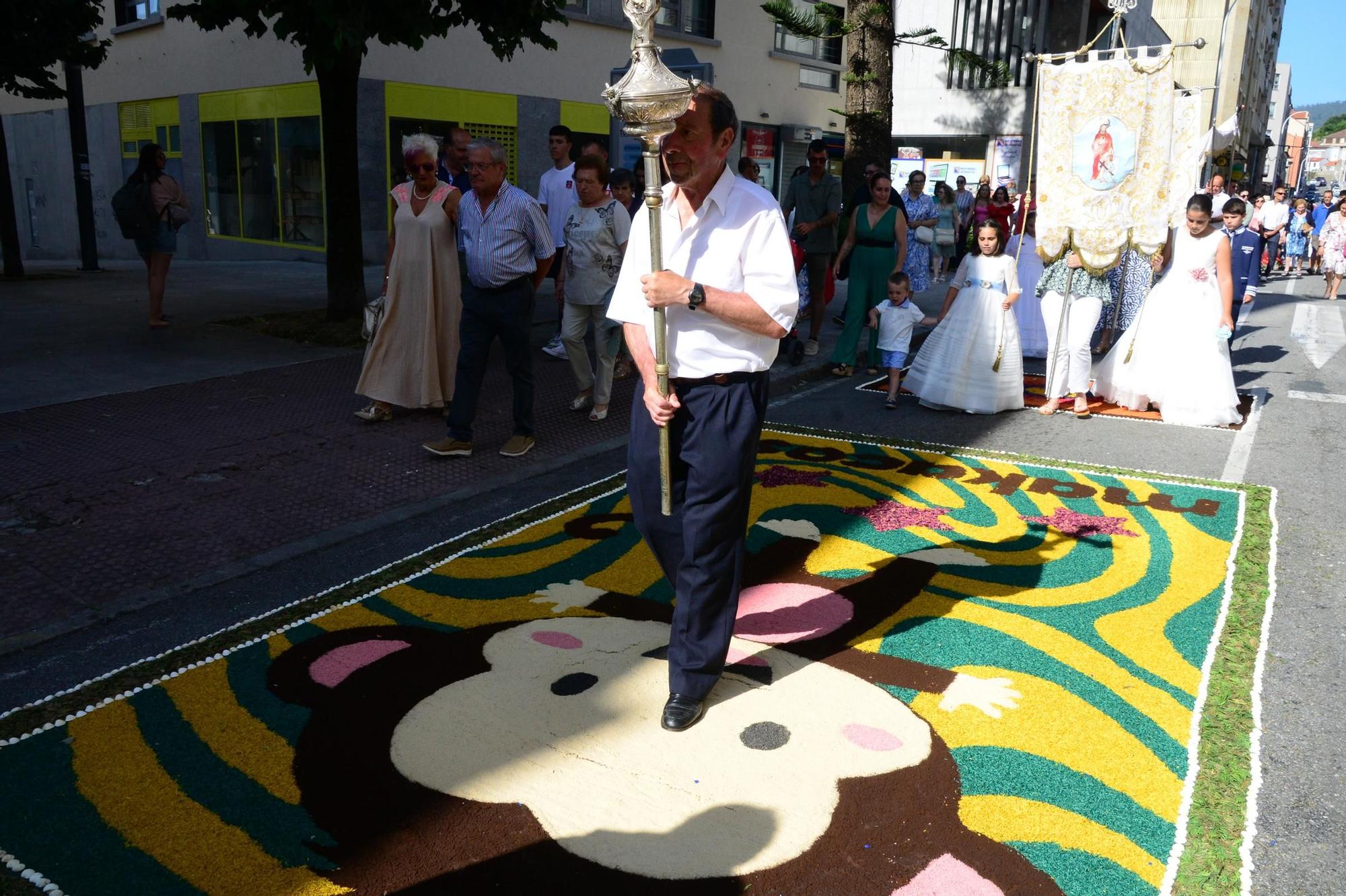 La procesión del Corpus en Bueu