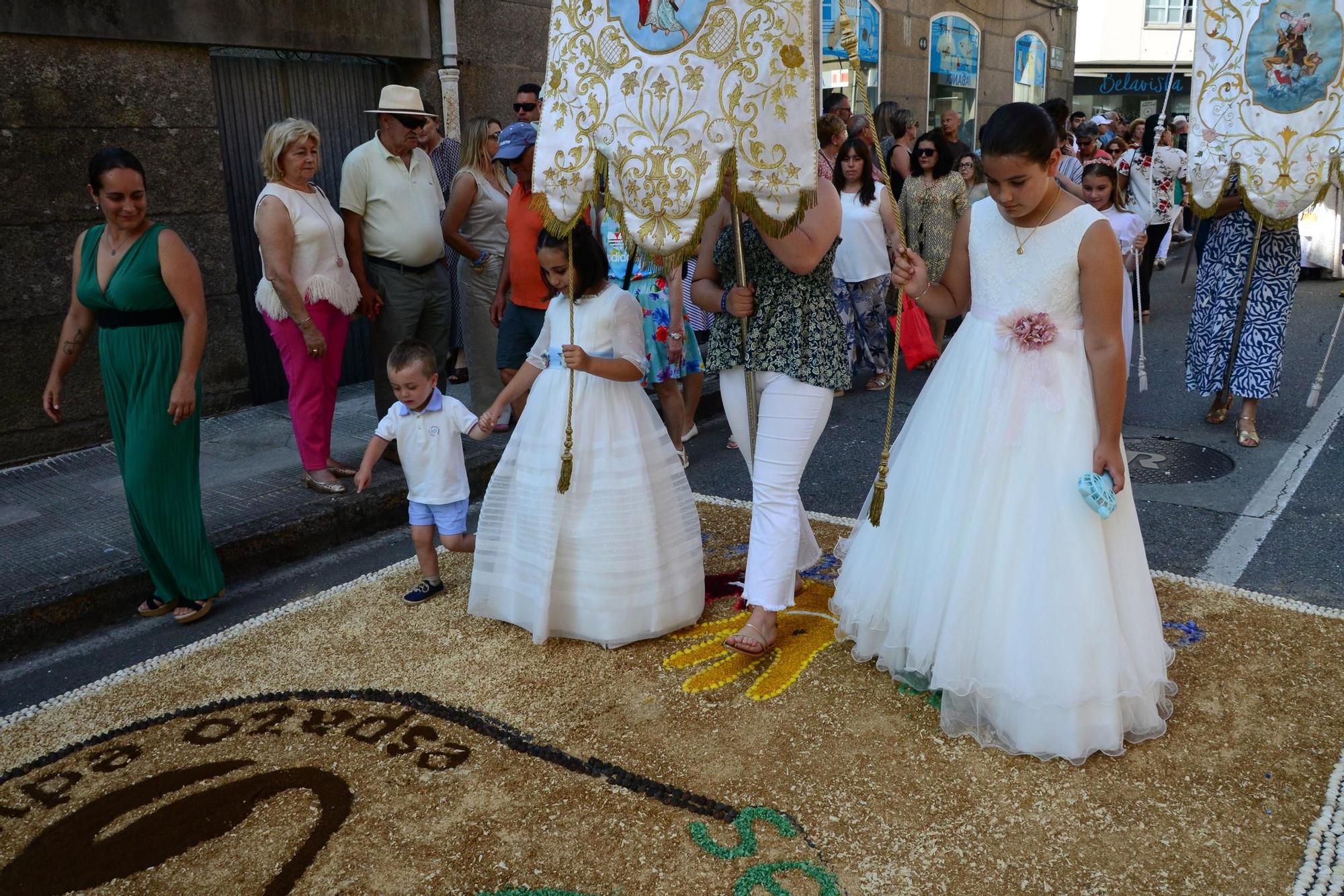 La procesión del Corpus en Bueu