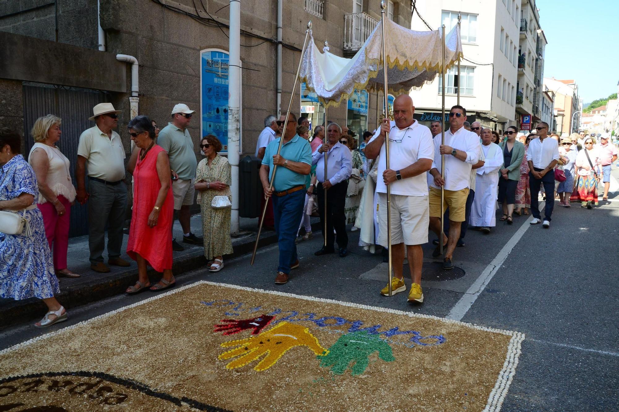 La procesión del Corpus en Bueu