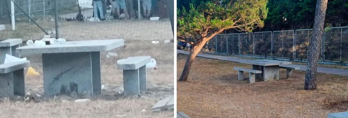 El antes y el después de San Xoán en Rodeira.