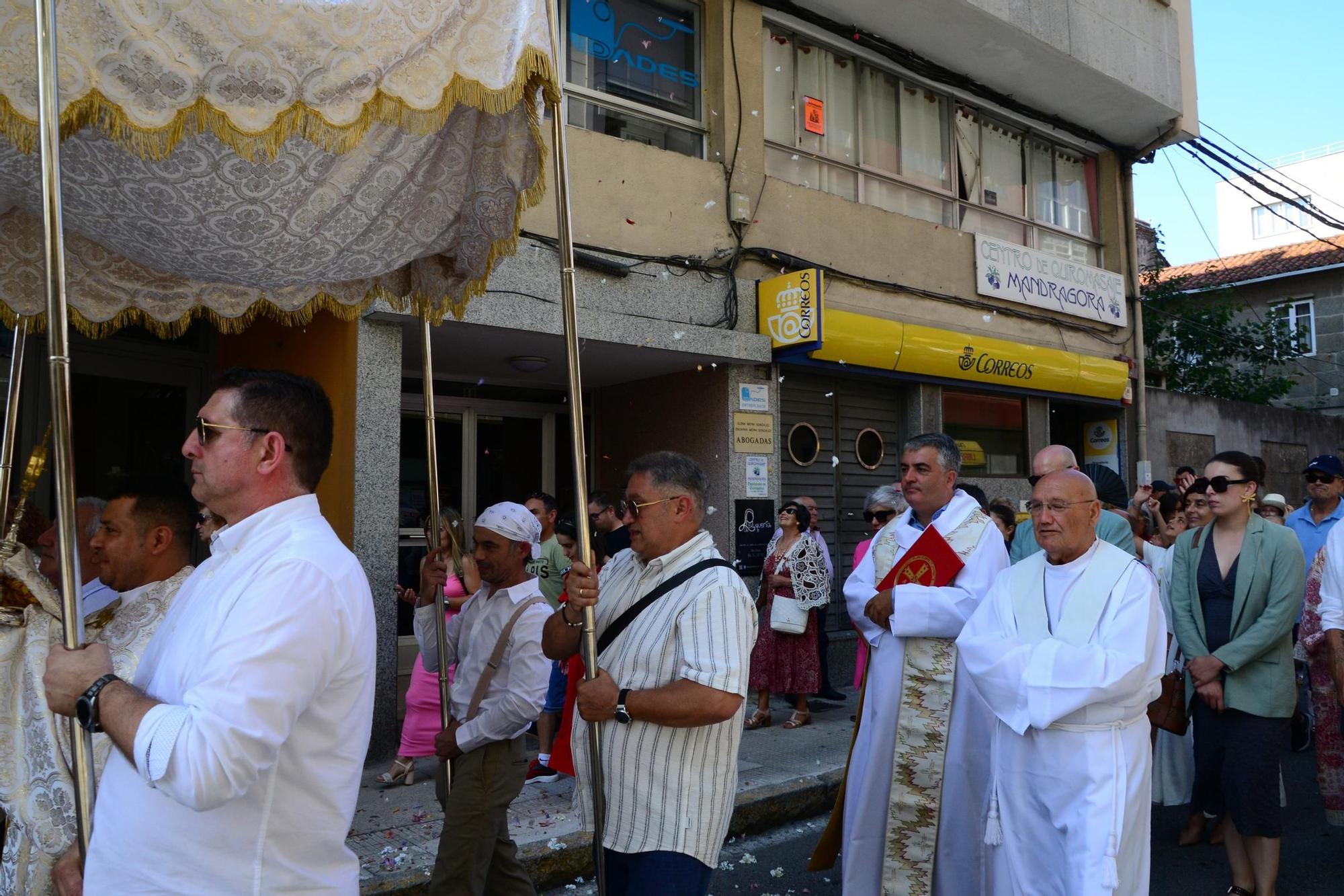 La procesión del Corpus en Bueu