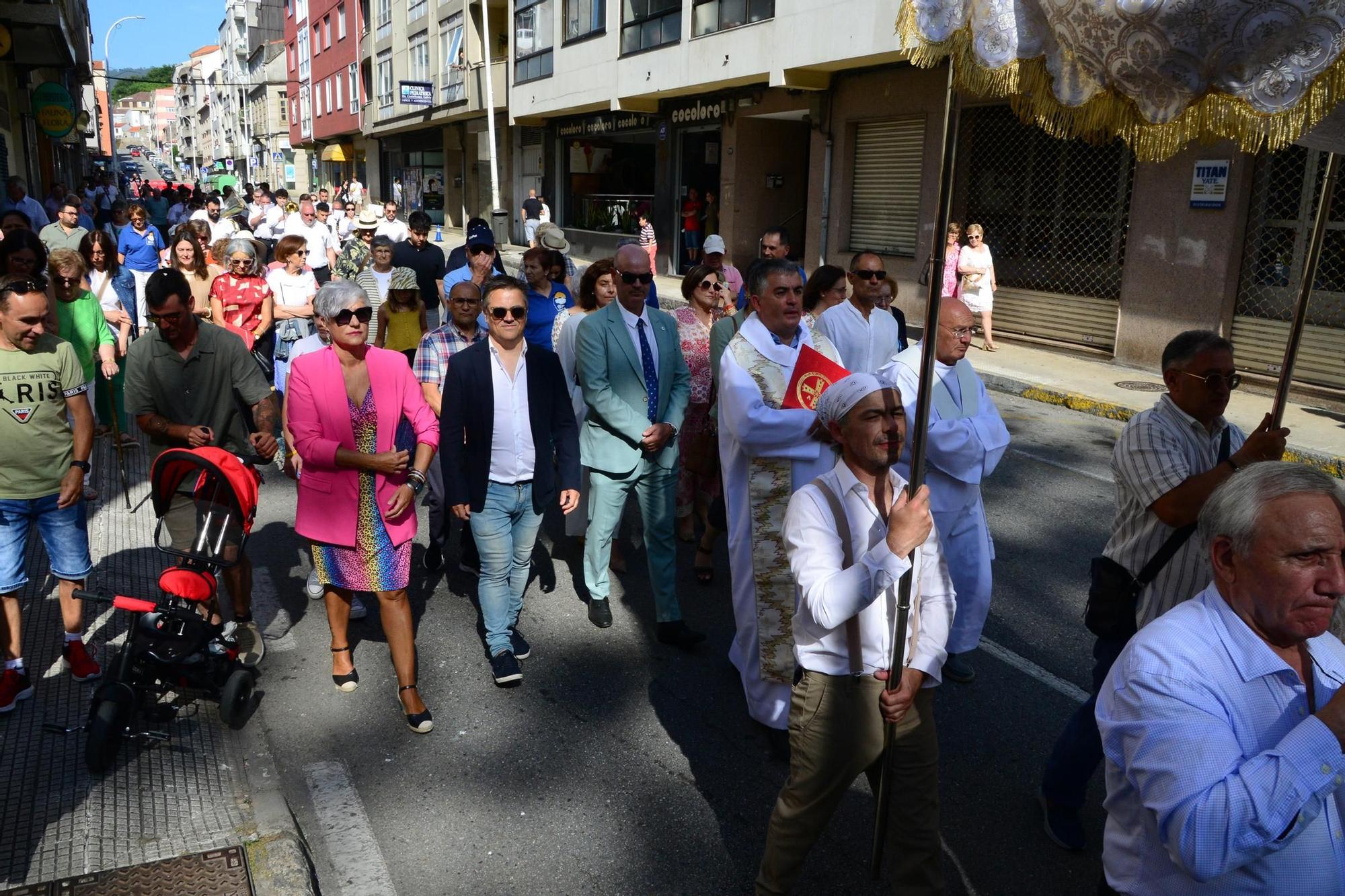 La procesión del Corpus en Bueu