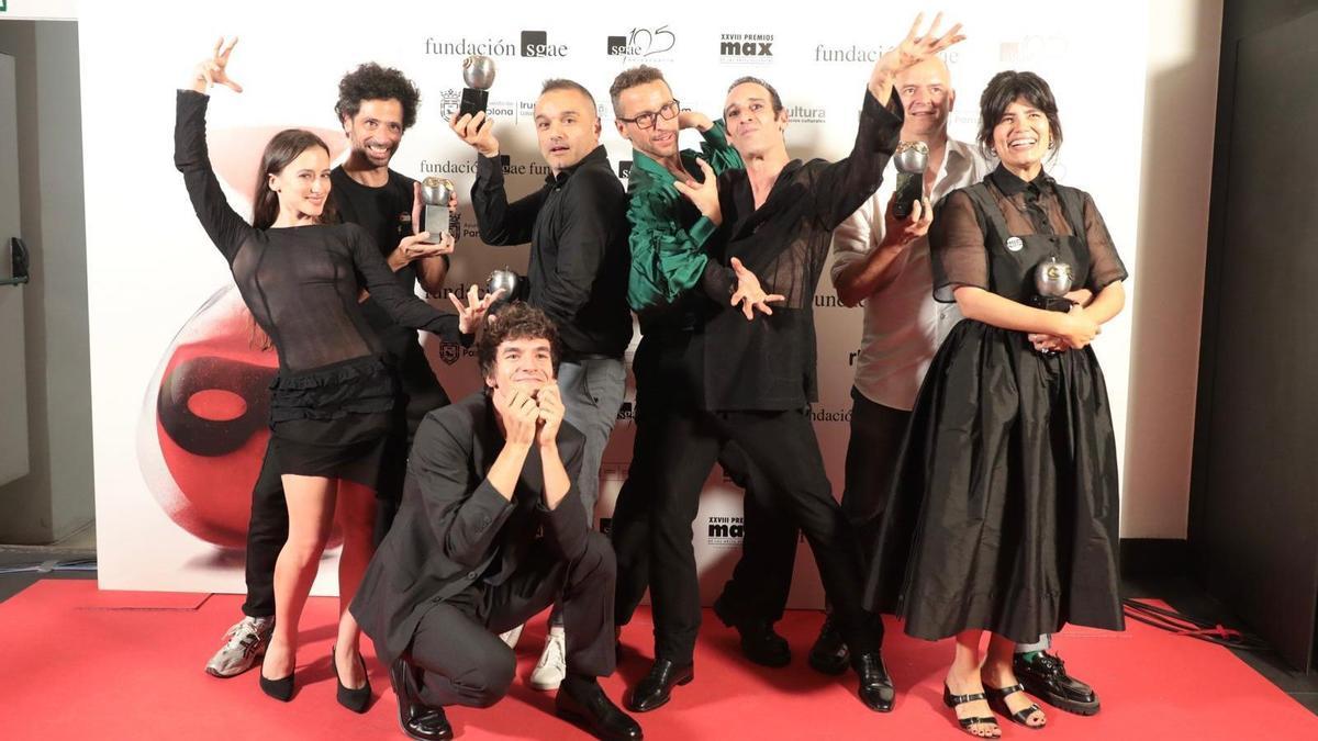 'Afanador', con cinco premios, acapara los Max.