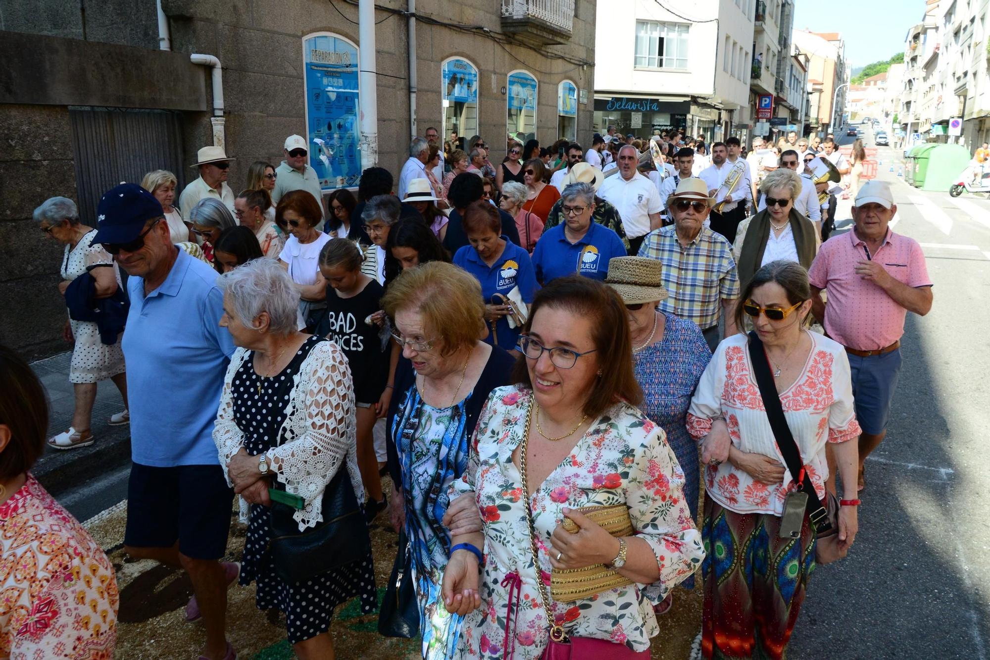 La procesión del Corpus en Bueu