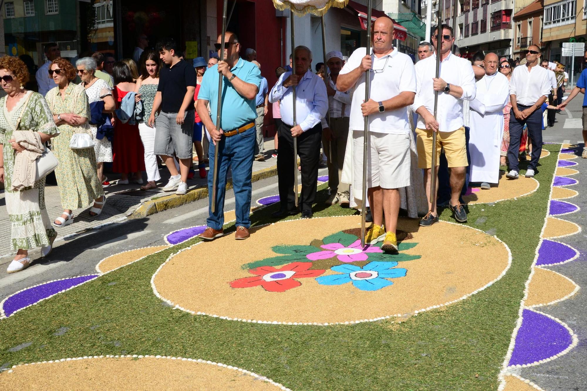 La procesión del Corpus en Bueu