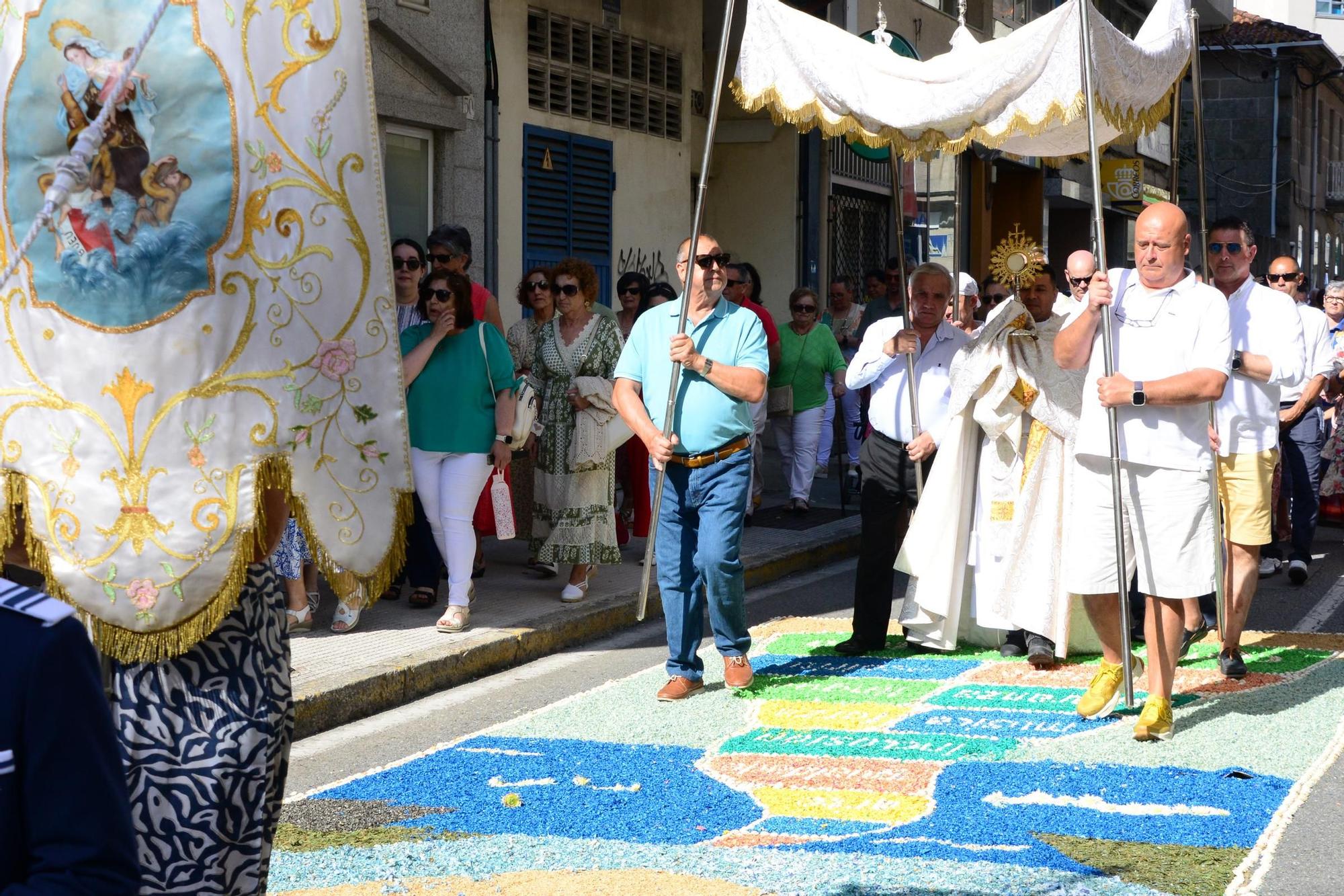 La procesión del Corpus en Bueu