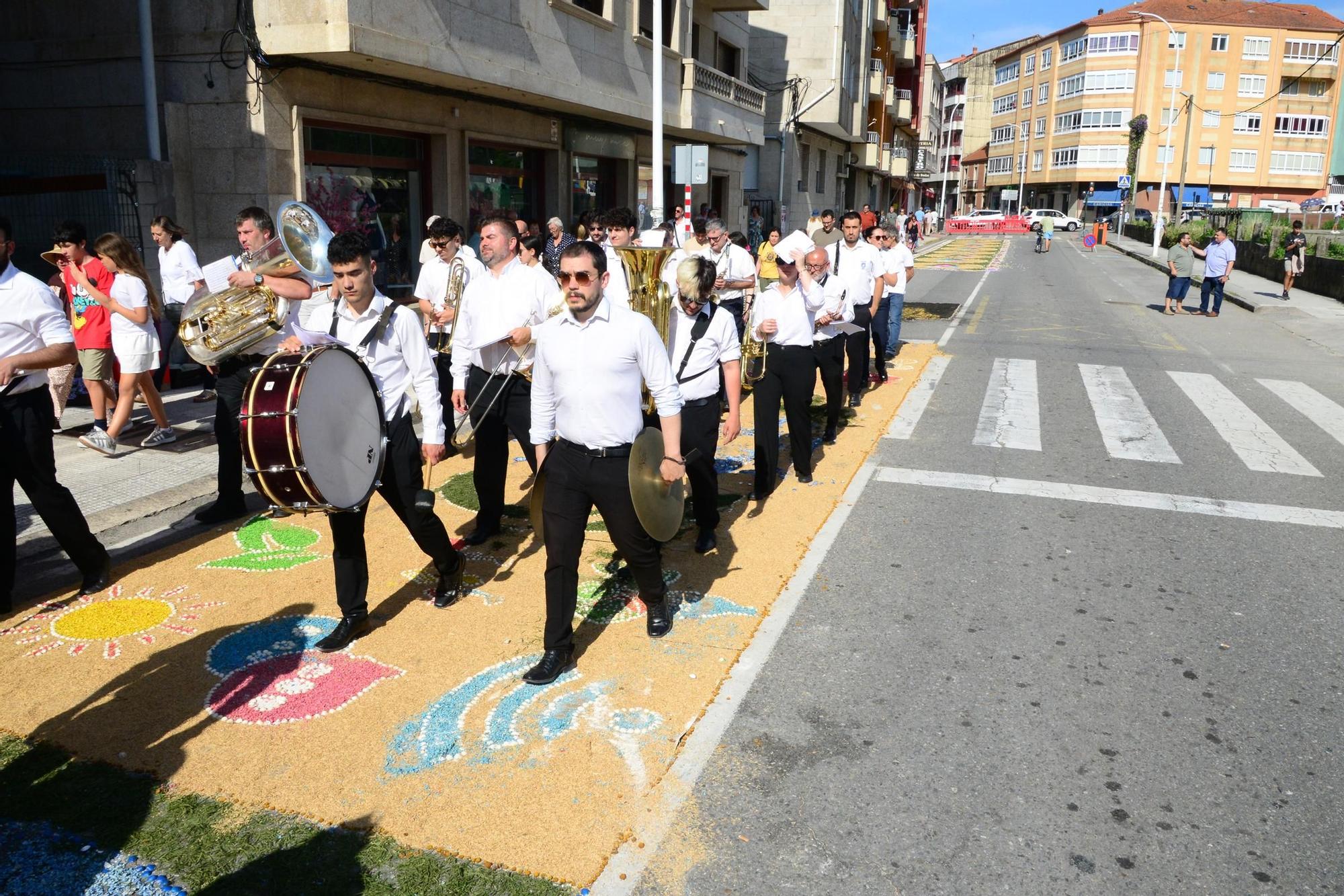 La procesión del Corpus en Bueu