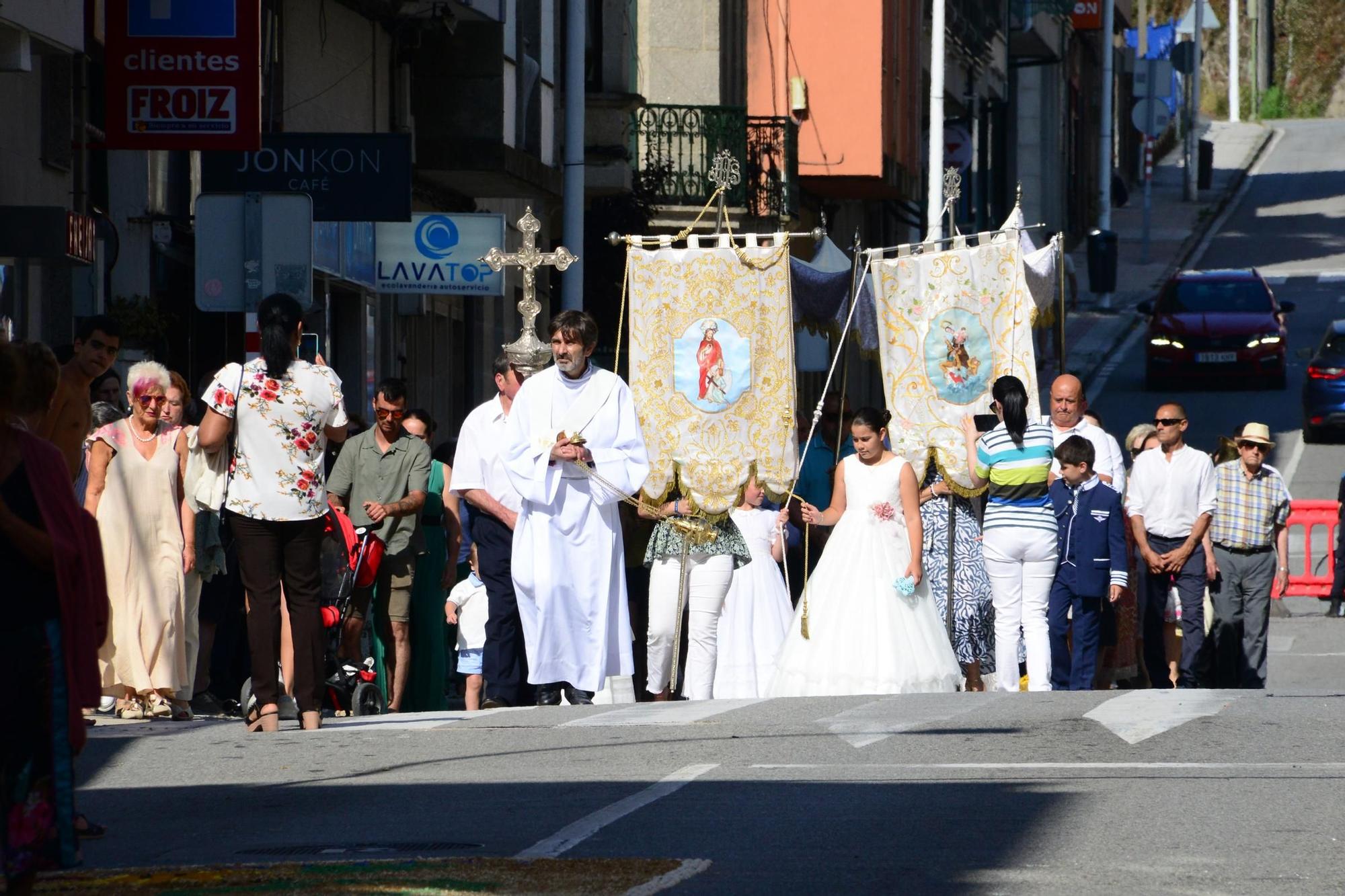 La procesión del Corpus en Bueu