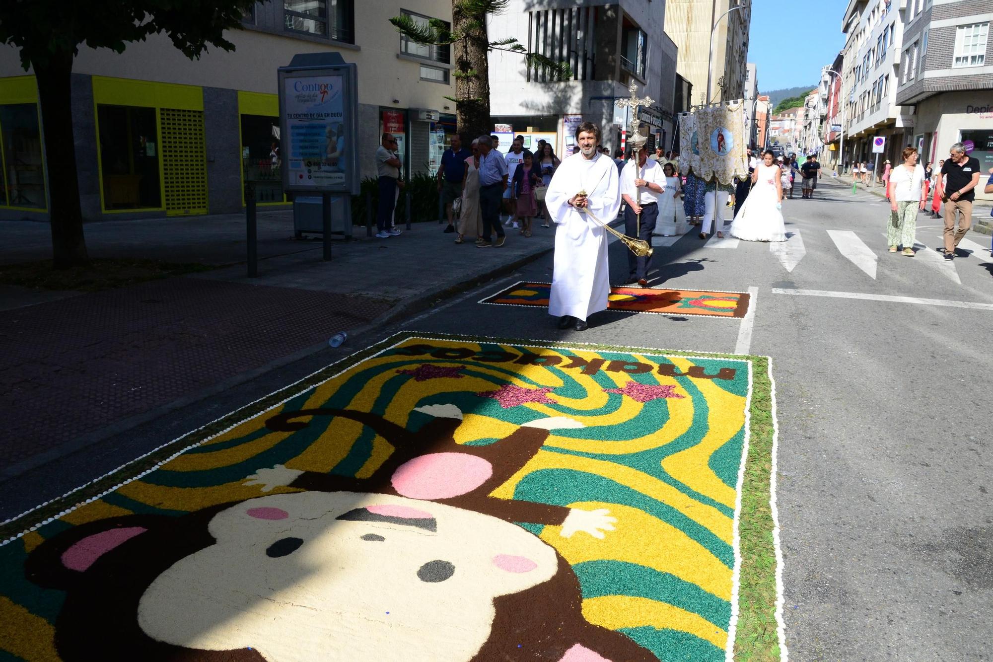 La procesión del Corpus en Bueu