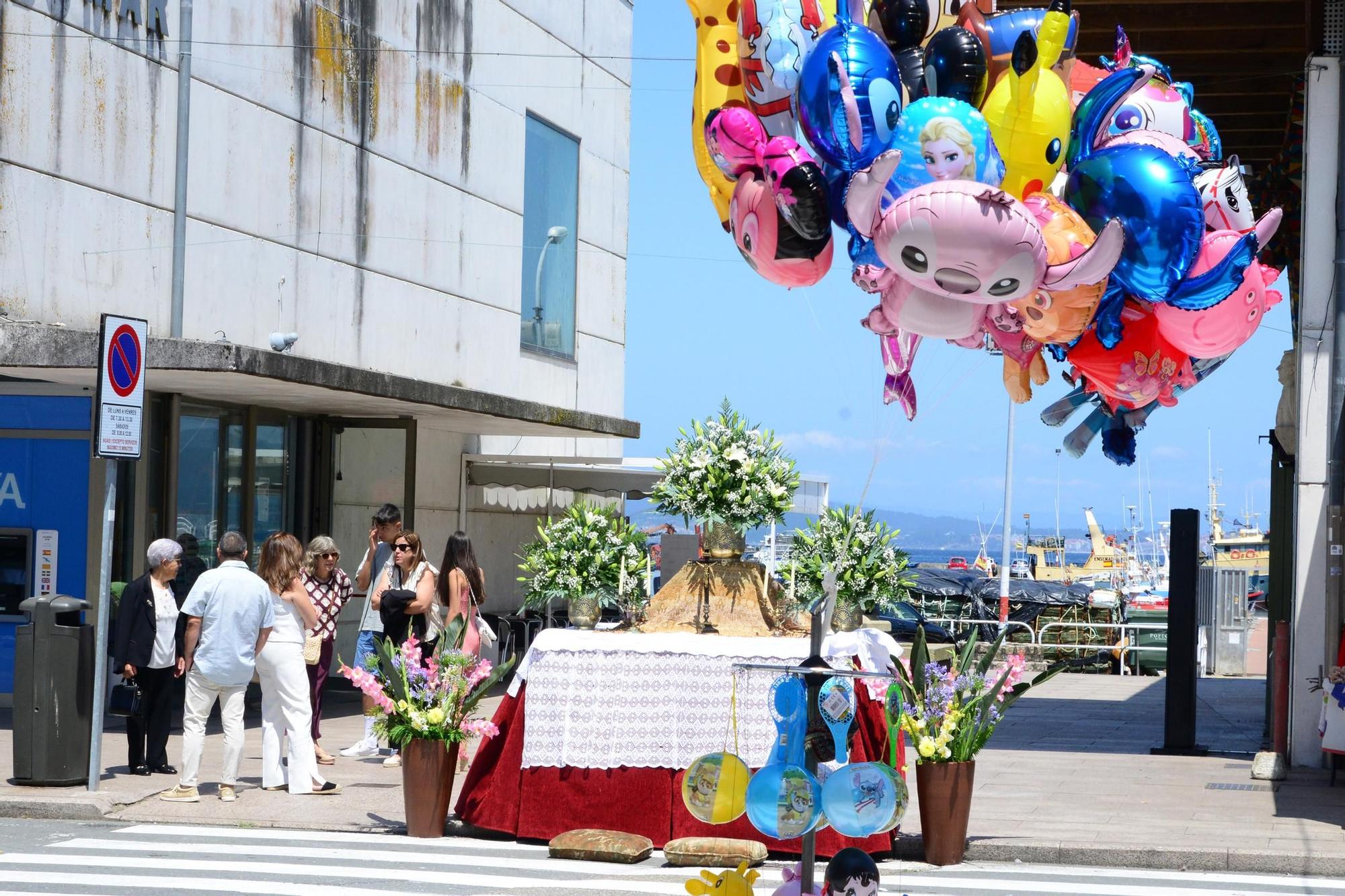 La procesión del Corpus en Bueu