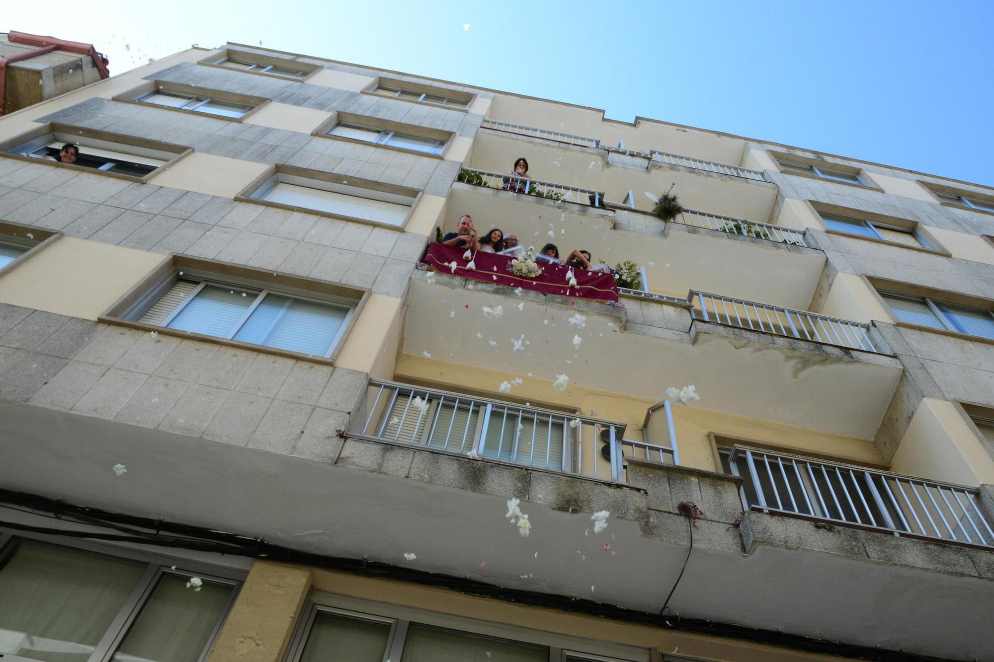 La procesión del Corpus en Bueu