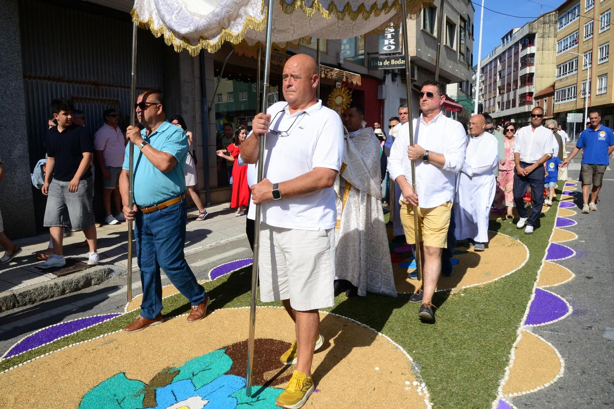 La procesión del Corpus en Bueu