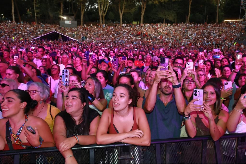 Vanesa Martín emociona a un parque de Castrelos a rebosar