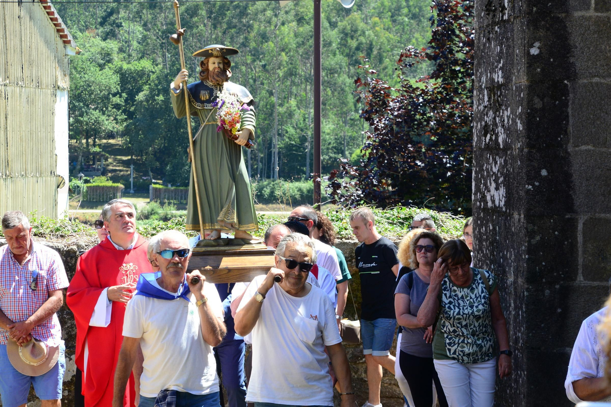 As celebracións do Día de Santiago en Ermelo, 